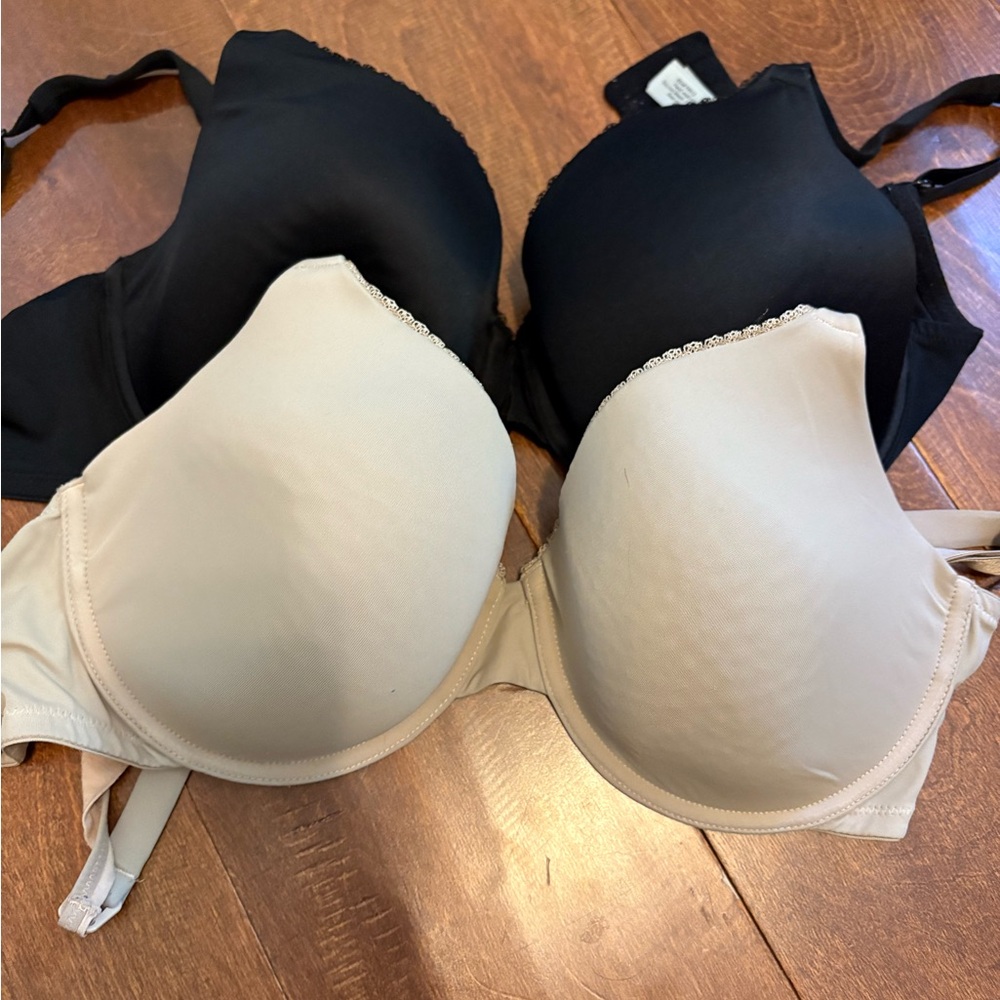 Black and Cream Nursing Bras